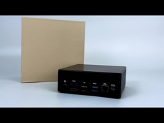 Intel Core I7-1260P Iris-Xe Graphics PC de jogos de LAN único com três monitores