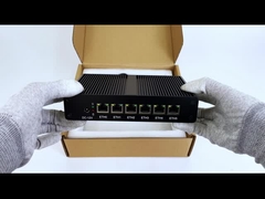 Intel Pentium 4405U 6LAN RJ45 Software Router DDR4 Com Display Duplo