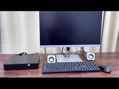 AMD Ryzen 9 5900HX Processador de jogos Mini PC Dual LAN Dual HD DDR4 64GB com ventilador