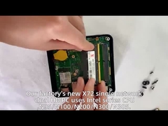 Intel DDR4 Mini PC portátil com Wi-Fi Cooling Fan Dual HD Suporta 4K Display