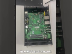 PC industrial sem ventilador DDR4 Intel 11a geração Core i7 10870H Mini PC com GPIO Dual LAN 6COM