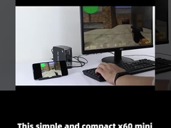 Intel Core i5 1135G7 Home Mini PC M.2 2242 SSD com LAN dupla e ventilador