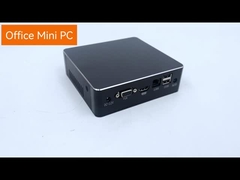 Mini PC com processador Intel Core i3 7100U mSATA SSD DDR3L 16G RAM E ventilador de resfriamento