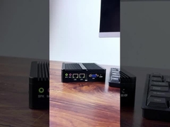 Mini PC Industrial sem ventilador com DDR4 16GB de RAM Suporta Windows 11 Linux