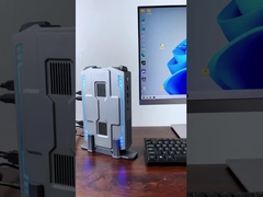 Mini PC para jogos portátil Intel Core i9 12900HK com 12GB, Dual LAN e Dual HDMI