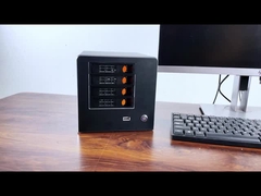 Mini PC Intel X108 N150 com 3 LAN, 1 HDMI e Interface Host NAS de 4 Baias