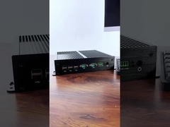 Processador Intel Core I7-6500U com Quatro LAN e Duas COMs Mini PC Industrial