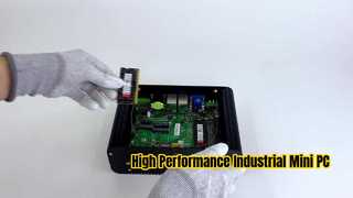 PC industrial do processador Intel Core i7 8650U com 6 COM 2 LAN 14 GPIO