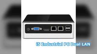 PC industrial Intel i5 Dual LAN Dual COM sem ventoinha