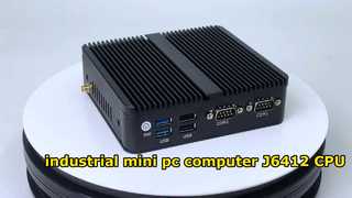 PC industrial de X30G Intel Celeron J6412 com LAN duplo COM duplo