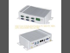 PC industrial sem ventoinha Intel i3 6COM GPIO