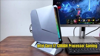 PC do jogo do processador de Intel Core i7 13800H com gráficos discretos 8GB VRAM RTX4060