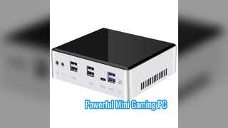 Ventilador Mini Gaming PC Intel Core Dual LAN DDR4