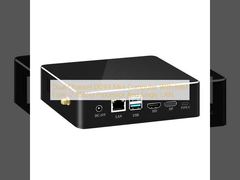 Mini PC i7 DDR4 com tela dupla, poderoso e compacto