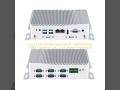 PC industrial Dual LAN 6COM sem ventoinha J1900