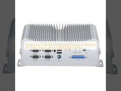 Core i5 PC industrial sem ventoinha LAN dupla 6 COM