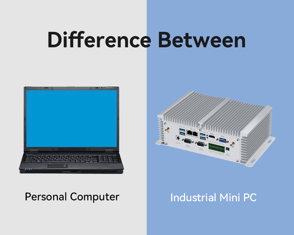 Últimos blogs da empresa sobre Controle Industrial Mini PC vs Computadores Pessoais: Principais Distinções Explicadas