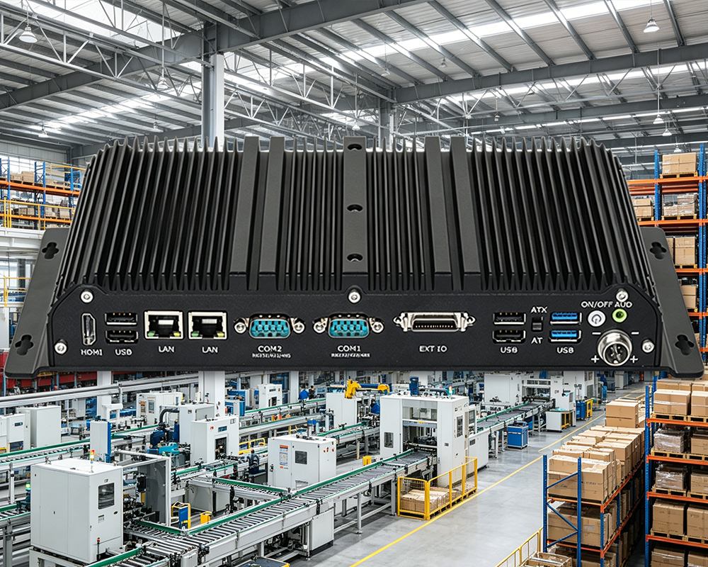 Últimos blogs da empresa sobre Computex 2026 revela tendência do setor: portas Dual LAN e Multi COM tornam-se padrão em mini PCs industriais sem ventilador