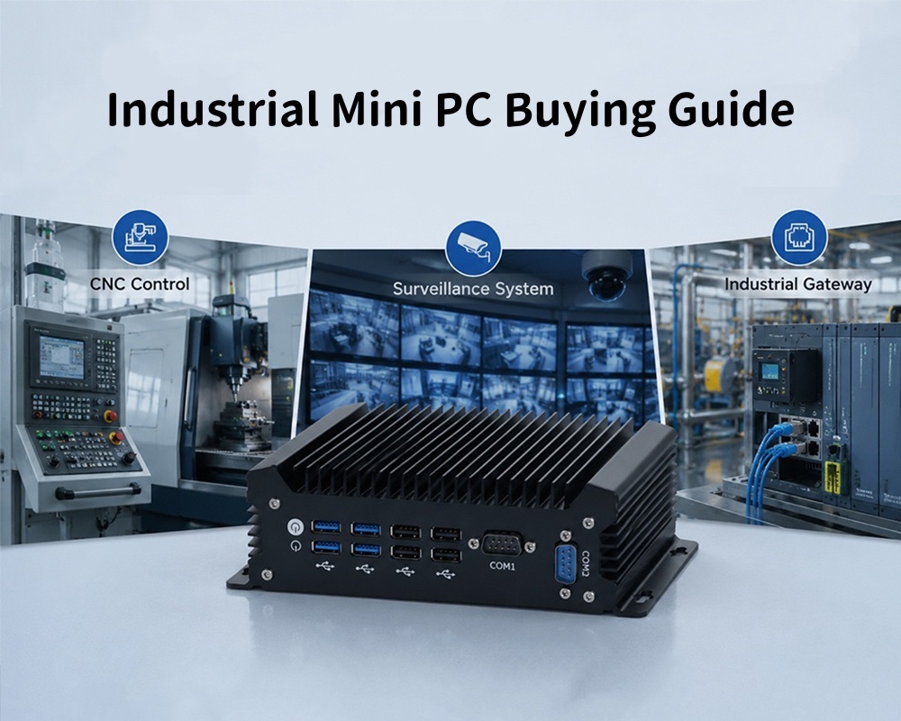 Últimos blogs da empresa sobre Guia de Compra de Mini PCs Industriais 2026 Análise de Especificações Principais Comparação Lado a Lado de Modelos