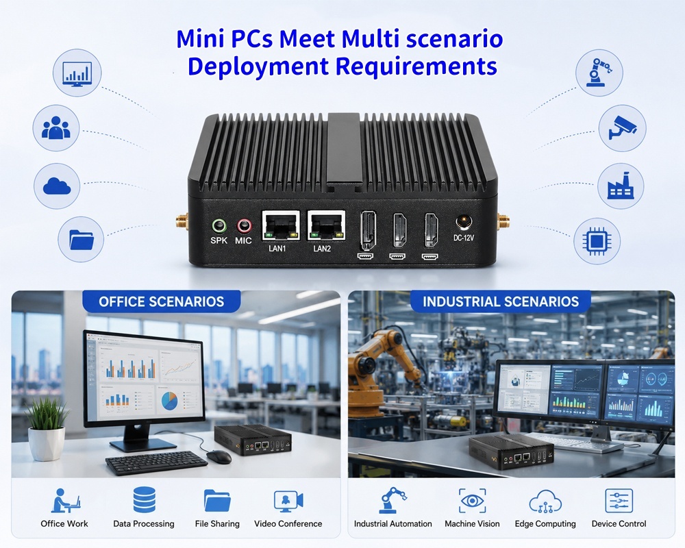Últimos blogs da empresa sobre A computação compacta continua a crescer O mercado de mini-PCs continua ativo para aplicações empresariais e industriais