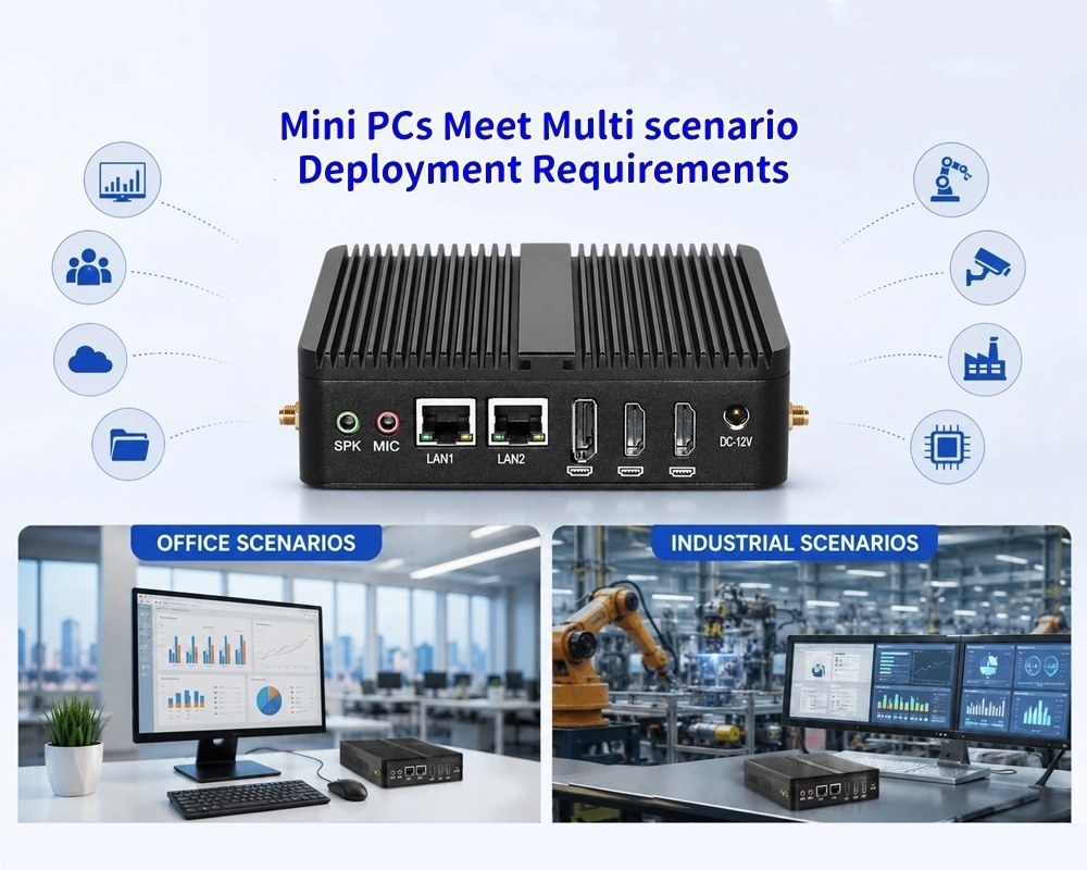 Últimos blogs da empresa sobre A computação compacta continua a crescer O mercado de mini-PCs continua ativo para aplicações empresariais e industriais