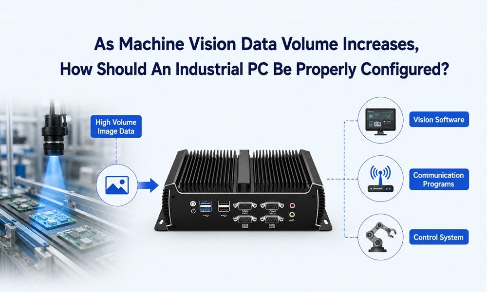 Últimos blogs da empresa sobre À medida que o volume de dados de visão computacional aumenta, como um PC industrial deve ser configurado corretamente?