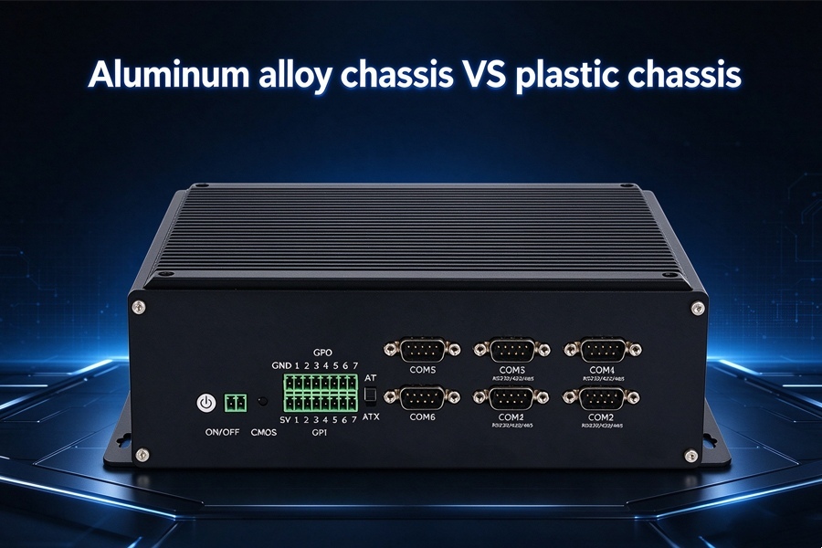 Últimos blogs da empresa sobre Aluminum alloy chassis VS plastic chassis: Differences in heat dissipation and shielding for industrial PCs