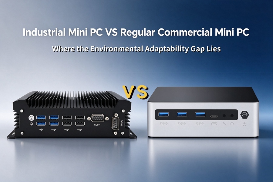 Últimos blogs da empresa sobre Mini PC Industrial VS Mini PC Comercial Regular: Onde Está a Lacuna na Adaptabilidade Ambiental