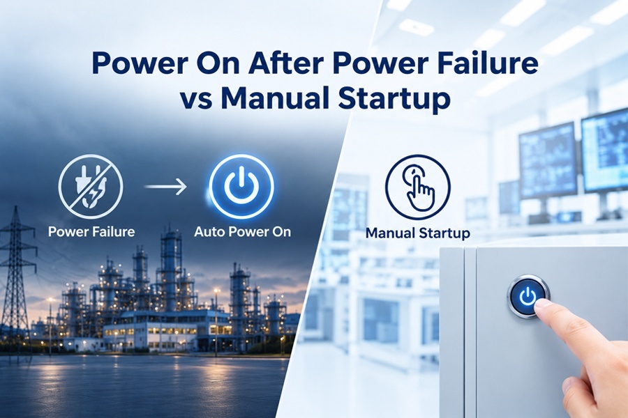 Últimos blogs da empresa sobre Power On After Power Failure vs Manual Startup: How to choose the power on method for an industrial mini PC
