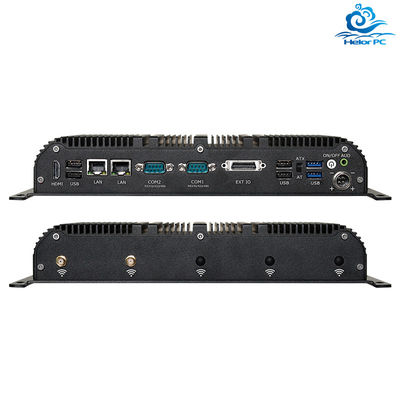 comprar Intel Core I5 1155G7 4 núcleos 8 fios PC industrial sem ventilador com 6COM WiFi e GPIO online manufacture