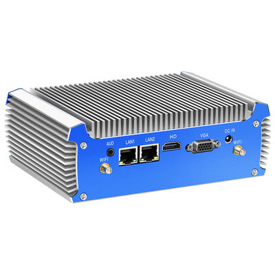 comprar PC industrial sem ventilador da série Intel com 2LAN 2COM e suporte a tela dupla online manufacture