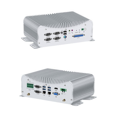 comprar PC Fanless industrial de Intel Core i5 8350U com vitória dupla 11 Linux de SODIMM DDR4 32G Fabricação em linha