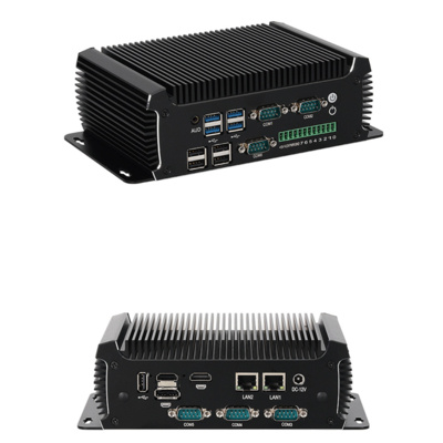 comprar Mini PC Industrial Sem Ventoinha Intel N97 16 GB Com 2 LANs e 6 COMs online manufacture