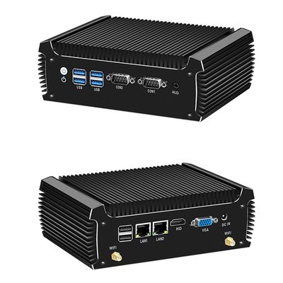 comprar Intel Core i3 7100U Mini PC com 2 LAN 2 COM Fanless PC Industrial Fabricação em linha