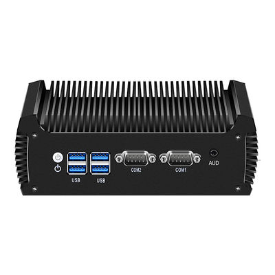 comprar Mini PC Intel Core i5 7200U com 2 LAN 2 COM PC Industrial Sem Ventoinha Fabricação em linha