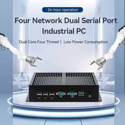 comprar Processador Intel Core I7-6500U com Quatro LAN e Duas COMs Mini PC Industrial Fabricação em linha