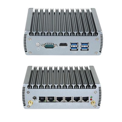 comprar Mini PC Industrial Intel I5 1145G7 com Seis LAN, Uma COM e 1 HDMI Fabricação em linha