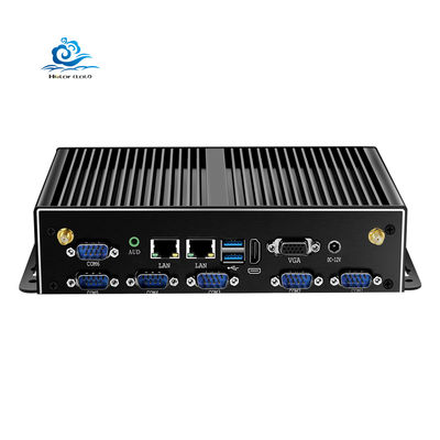 comprar Fanless Industrial PC with Intel Core i5-7200U 2 Gigabit NIC RS485 RJ45 Mini PC Fabricação em linha