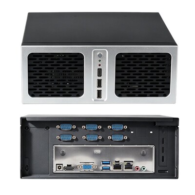 comprar Mini PC industrial do processador Intel Celeron G6900 com 6 LAN COM 2 Fabricação em linha