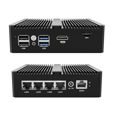 Comprar Intel N5105 Processador Firewall Mini PC com 4 Lan 1 COM Fabricação em linha