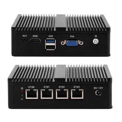 Comprar DDR3 8GB Firewall Mini PC Router Com Intel Celeron N2830 Método de Refrigeração Sem Ventilador Fabricação em linha