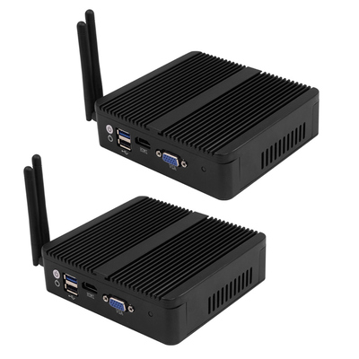Comprar Mini PC Firewall Intel J1900 PFsense 4 Gigabit LAN Win10 Suporta Tela Dupla Fabricação em linha