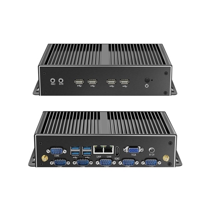 Comprar Mini PC Industrial HLY Sem Ventoinha com Intel Core i5 4200U, Dupla Gigabit Ethernet e Portas RS232 Fabricação em linha