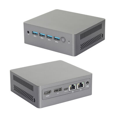 Comprar Celeron N5095 Plástico Intel Mini PC com LAN dupla DDR4 16G Wi-Fi e ventilador Fabricação em linha