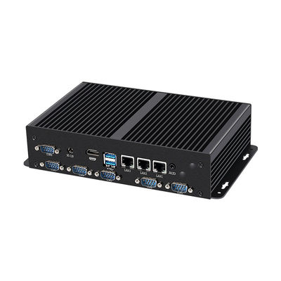 Mini Computador Industrial Sem Ventilador Intel Core Series Processador 1115G4 3LAN 6COM DDR4 RAM