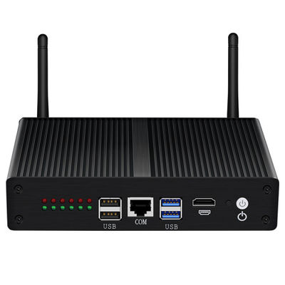 Intel Core I3 / I5 Fanless Desktop Software Router 6 RJ45 LAN DDR3 8 GB de RAM
