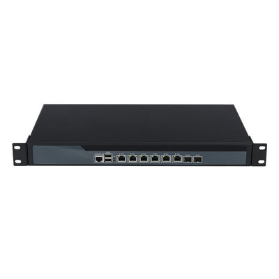 3865U 1U Servidor 6 LAN 2 Fibra Ótica Linux Firewall Router Servidor Com Ventilador