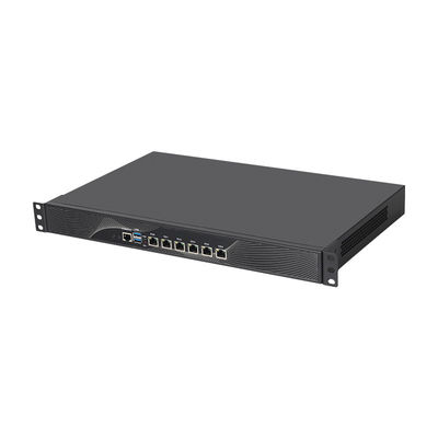 6 LAN 1U Servidor Industrial Costumizd Intel Pentium 4417U e Core série