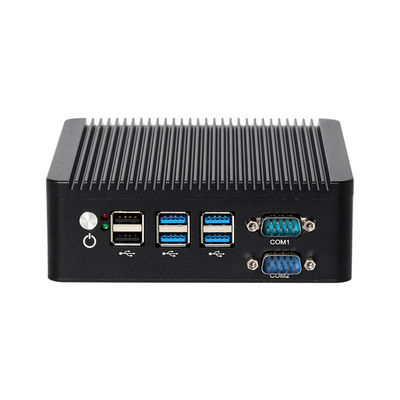 Intel N5100 DDR4 16G Industrial Mini PC Linux Dual LAN 4COM para KIOSK Digital Signage
