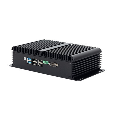 DDR4 16G RAM Intel N100 Mini PC Industrial sem ventilador 4 LAN Dual COM Linux Com WIFI